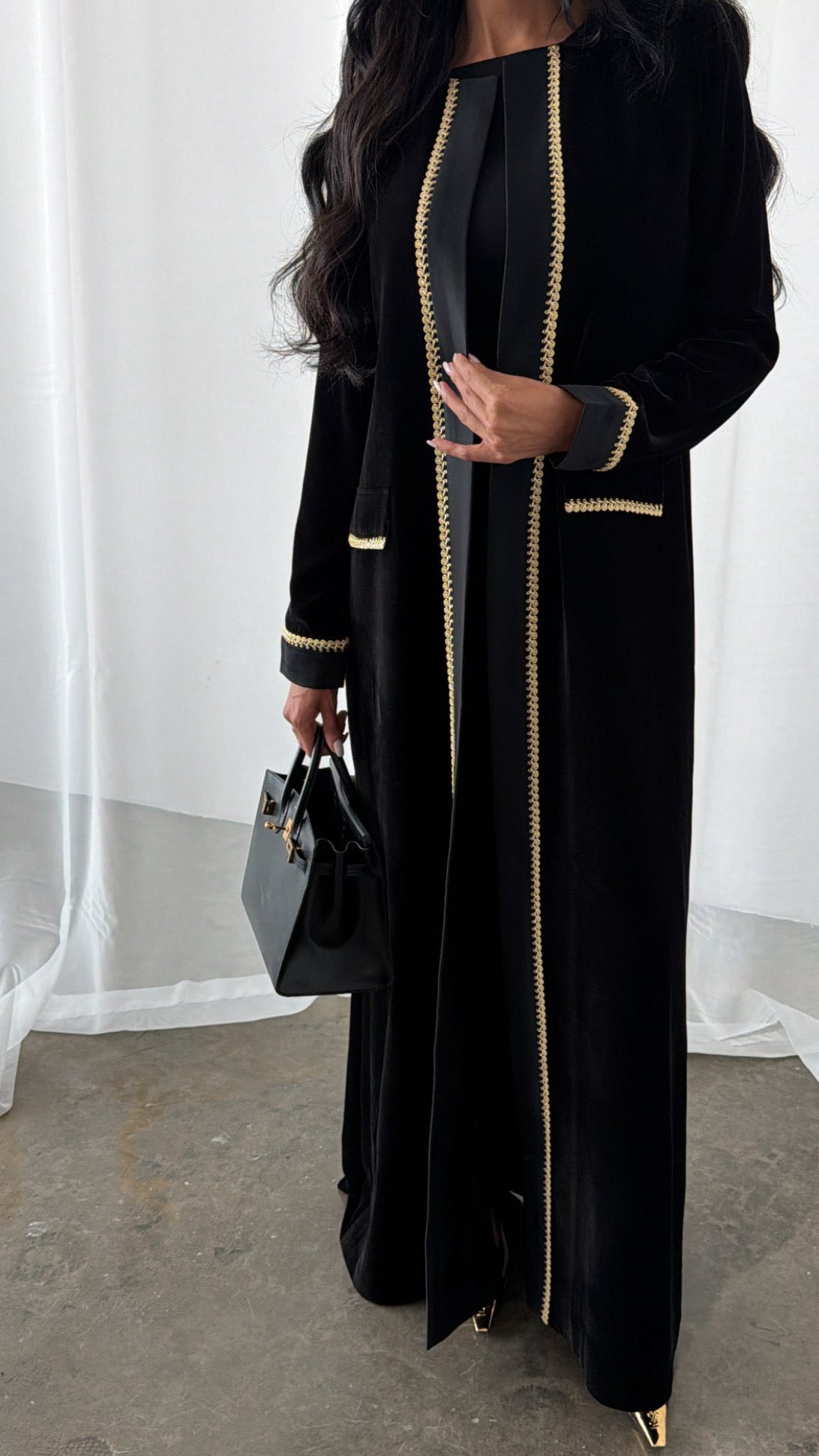 Keke Black Velvet Royal