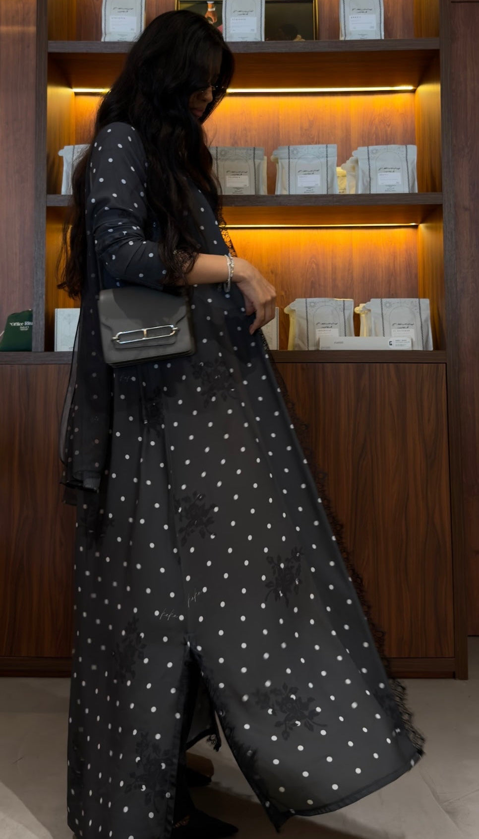 Keke Polka In Grey