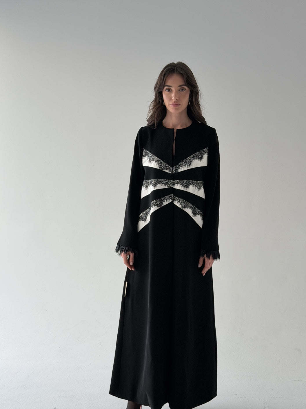 Lace Wonder Glitter Abaya
