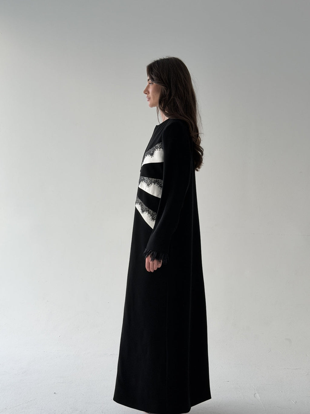 Lace Wonder Glitter Abaya