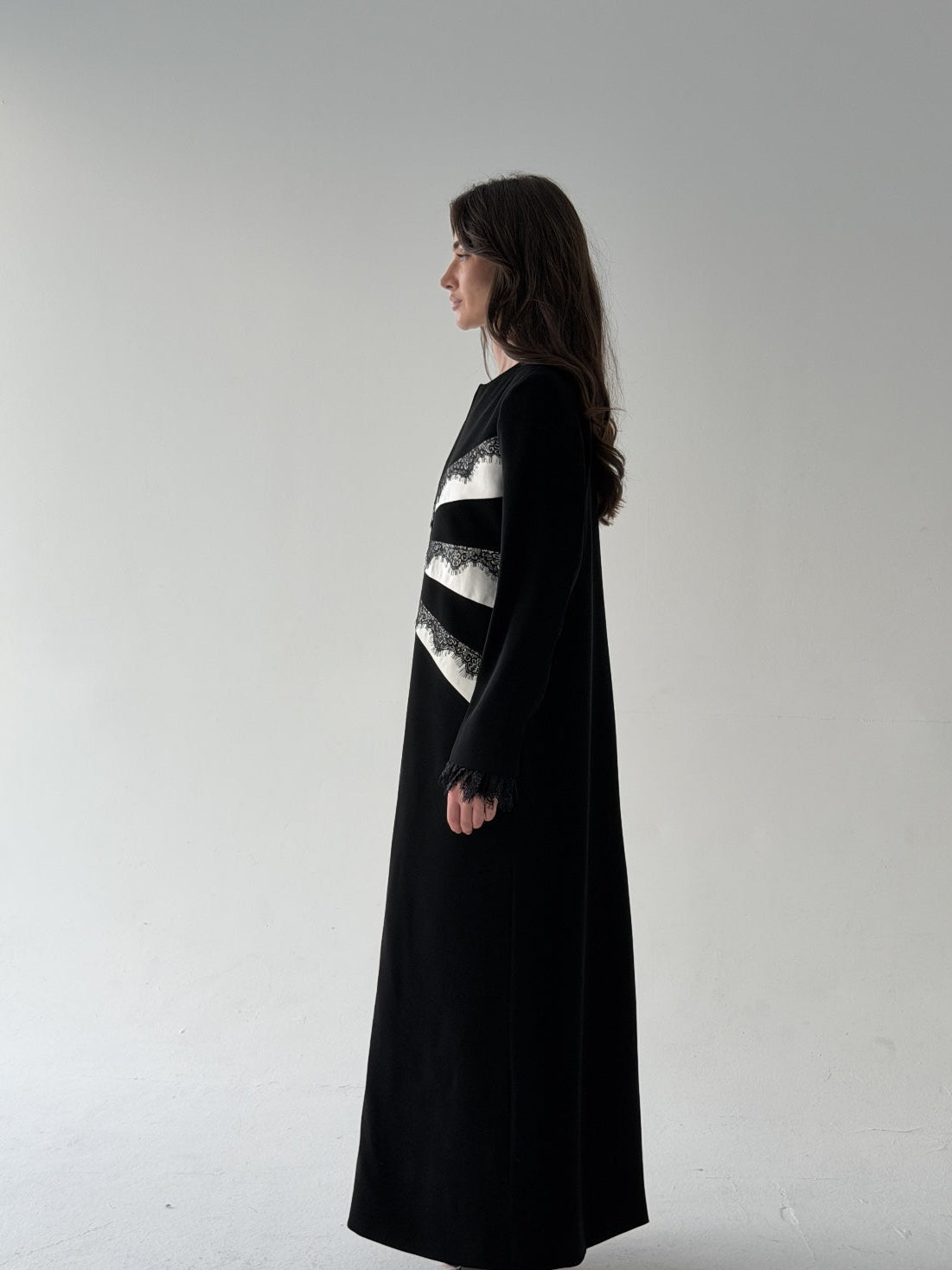 Lace Wonder Glitter Abaya