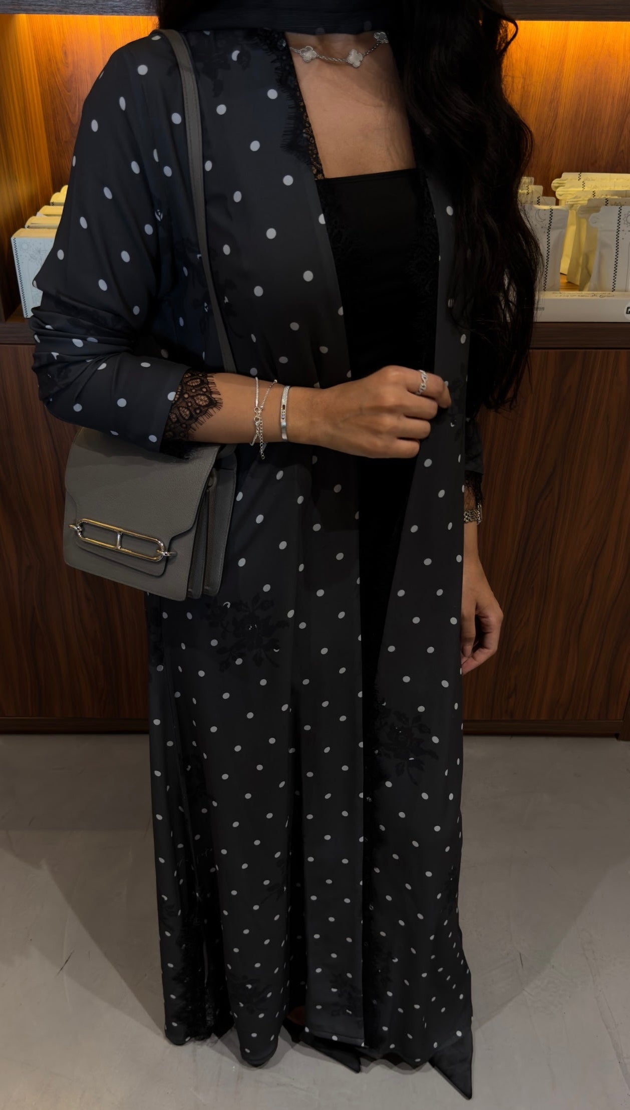 Keke Polka In Grey