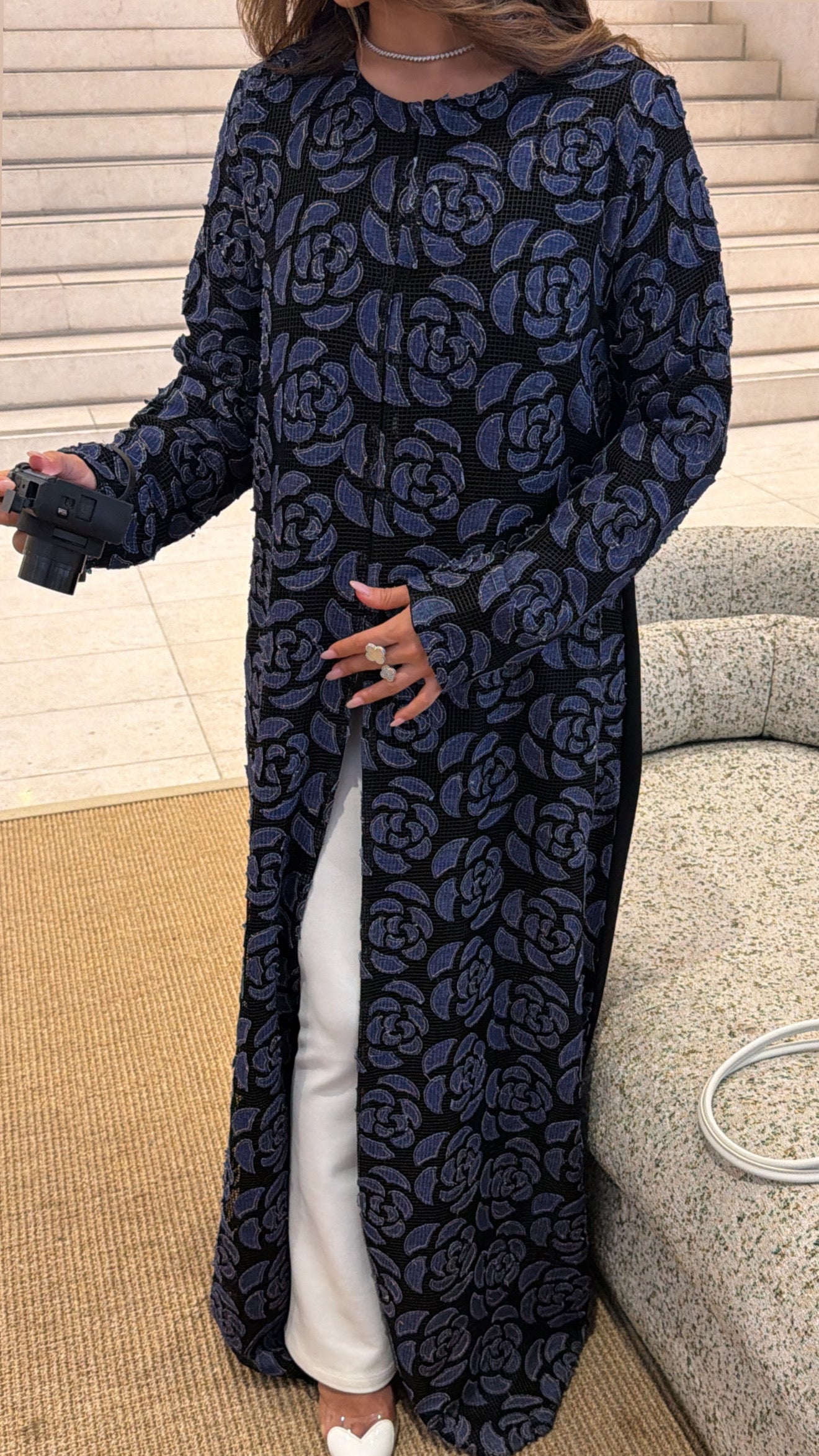 Denim abaya