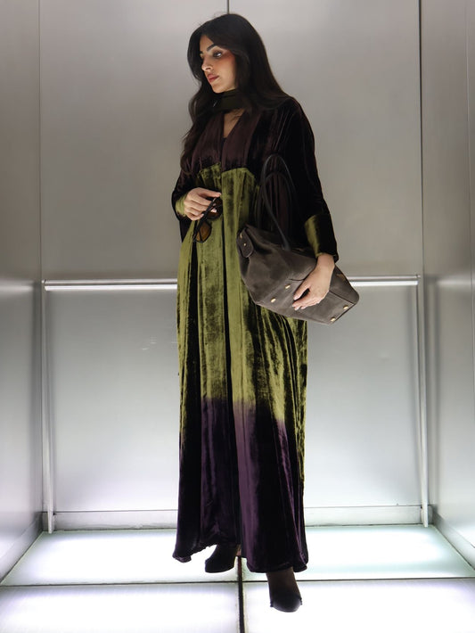 olive velvet