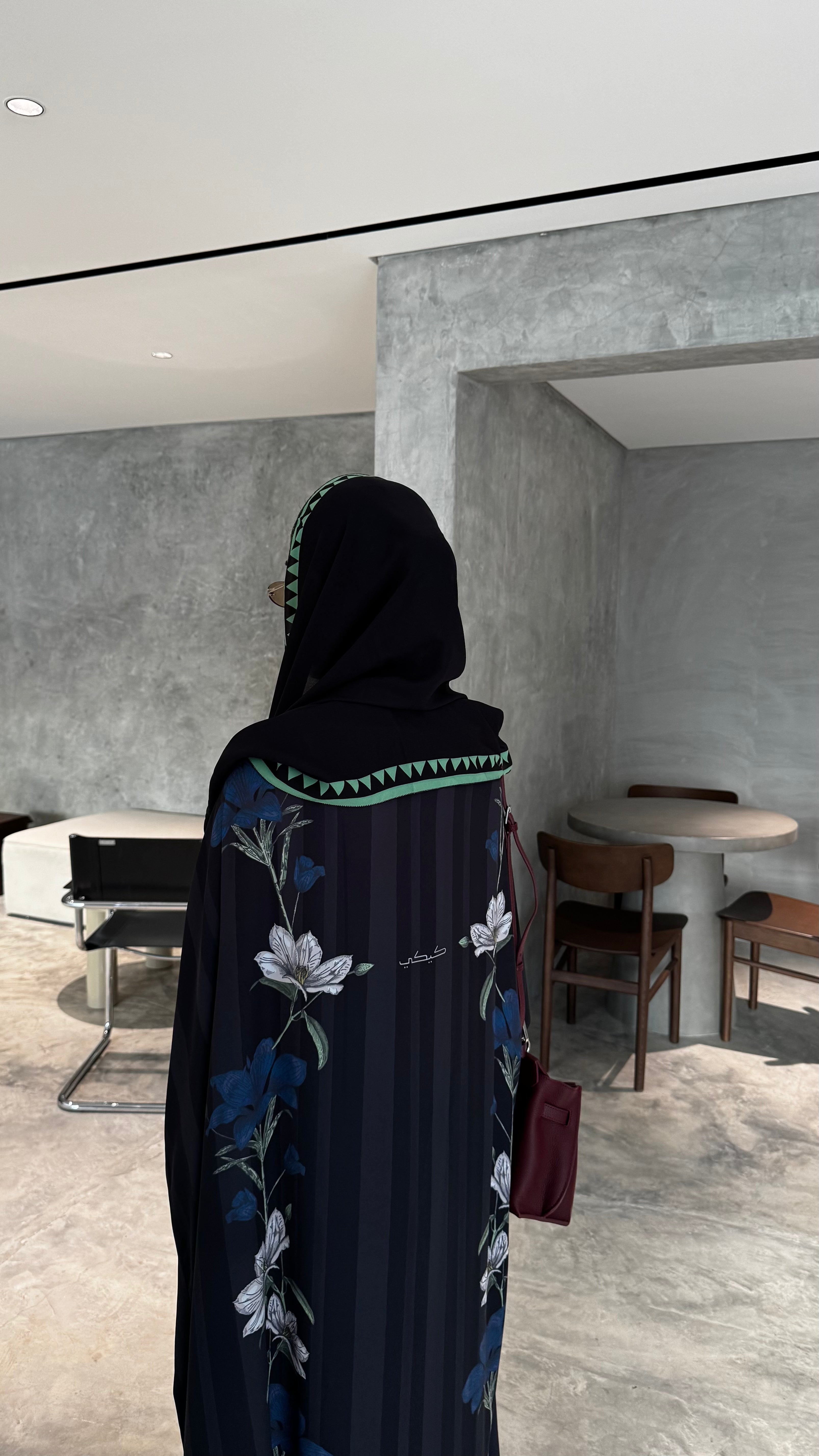 Eden gardenia abaya