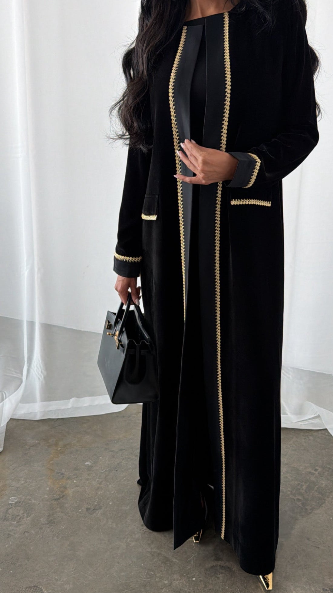 Keke Black Velvet Royal