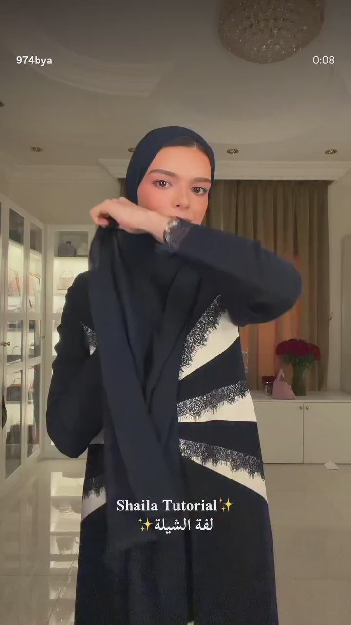 Keke Lace wonder abaya